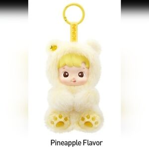 HACIPUPU Gummy Bear Vinyl Plush Pendant PINEAPPLE FLAVOR